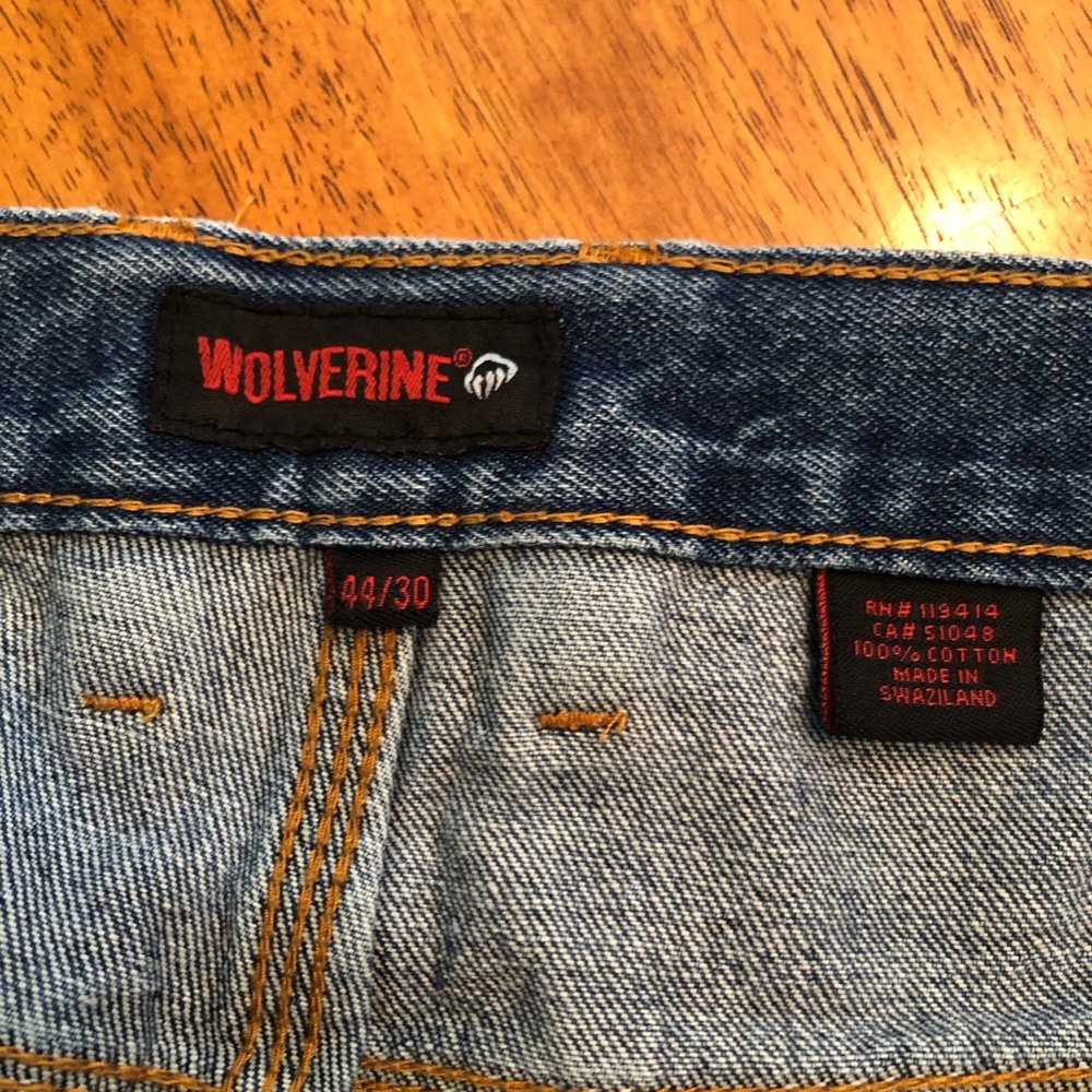 Gently worn men’s Wolverine Jeans